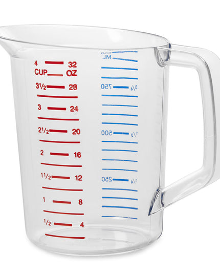 Cốc Đong Rubbermaid FG321600CLR 946 ml Poly Trong Suốt