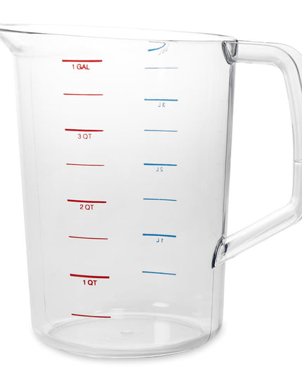 Cốc Đong Rubbermaid FG321800CLR 3.8 l Poly Trong Suốt
