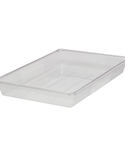 Rubbermaid FG330600CLR Hộp Bảo Quản Thực Phẩm 18.9 lít - 26x18x3 1/5.1 cm Poly Trong Suốt