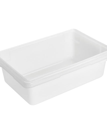 Rubbermaid FG350900WHT Hộp Thực Phẩm/Tote 3 1/7.6 lít - 18x12x15.2 cm Poly Trắng