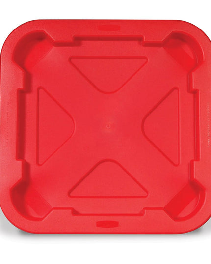 Nắp Hộp Đựng Thực Phẩm Rubbermaid FG352900 55.9 cm Khóa Bật - Màu Đỏ