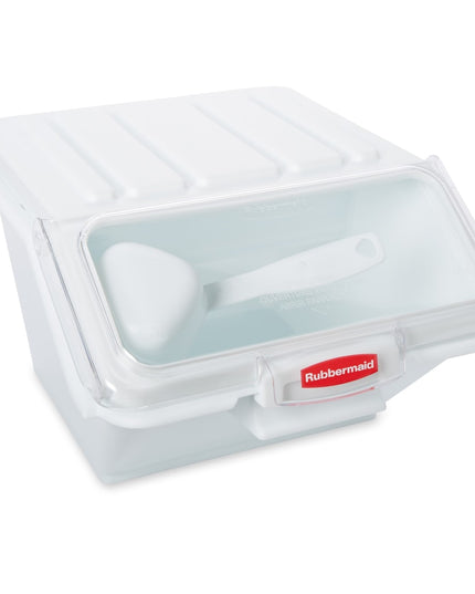 Thùng Đựng An Toàn Kèm Muỗng Rubbermaid FG9G6000WHT ProSave® Dung Tích 9.9 Lít Màu Trắng