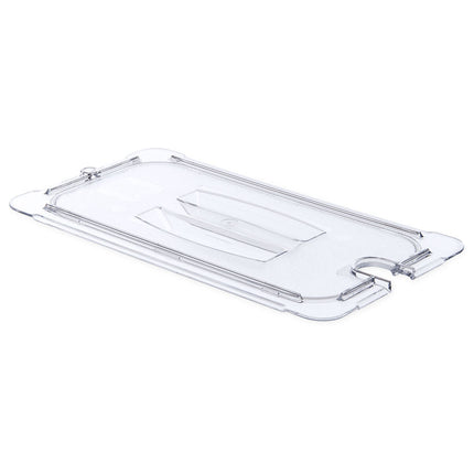 Nắp Khay Thức Ăn Carlisle Universal Cỡ 1/3 Có Rãnh - Trong Suốt (10271U07)