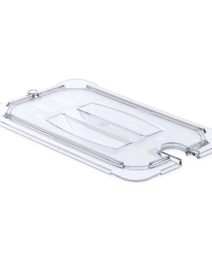 Nắp Khay Thực Phẩm Carlisle Universal Cỡ 1/4 Có Rãnh - Trong Suốt (10291U07)