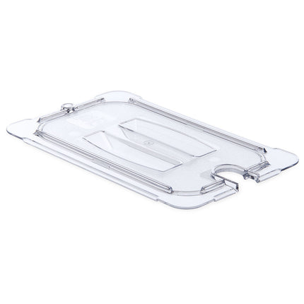 Nắp Khay Thực Phẩm Carlisle Universal Cỡ 1/4 Có Rãnh - Trong Suốt (10291U07)