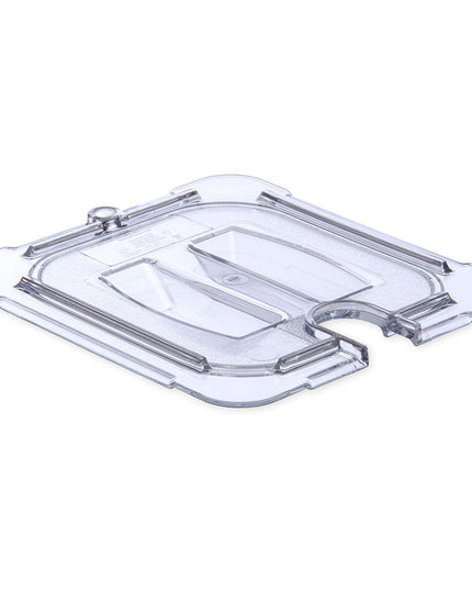 Nắp Khay Thực Phẩm Carlisle Universal Cỡ 1/6 Có Rãnh - Trong Suốt (10311U07)