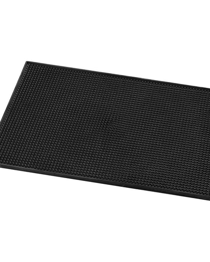 Thảm Quầy Bar Chữ Nhật Carlisle 1060103 45.7 x 30.5 cm Cao Su Đen