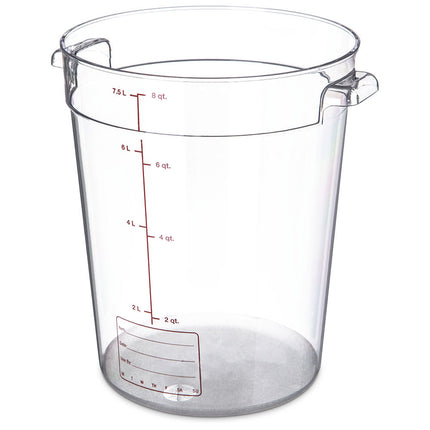Hộp Đựng Tròn Carlisle 7.6 lít - Trong Suốt (1076607)