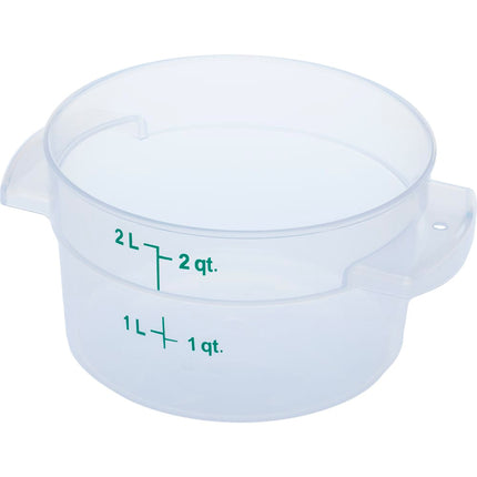 Hộp Đựng Thực Phẩm Tròn Carlisle 1.9 l - Trong Suốt (1096330)