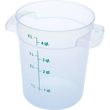 Hộp Đựng Thực Phẩm Tròn Carlisle 3.8 l - Trong Suốt (1096430)