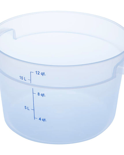 Hộp Đựng Thực Phẩm Tròn Carlisle 11.4 lít - Trong Suốt (1096730)