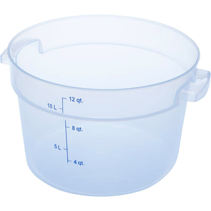 Hộp Đựng Thực Phẩm Tròn Carlisle 11.4 lít - Trong Suốt (1096730)