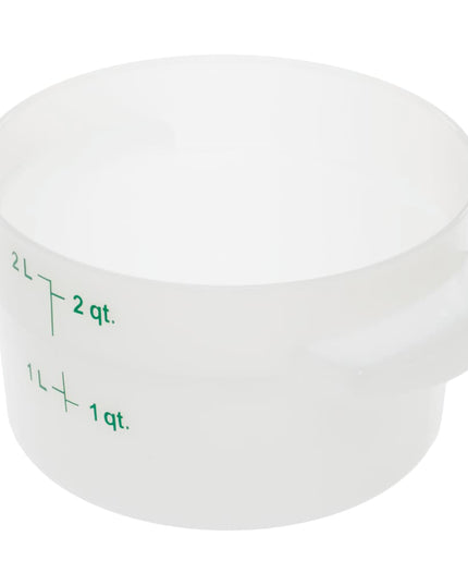 Hộp Đựng Thực Phẩm Tròn Carlisle 1.9 lít - Trắng (1097302)