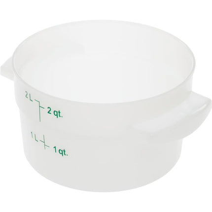 Hộp Đựng Thực Phẩm Tròn Carlisle 1.9 lít - Trắng (1097302)