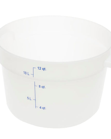 Hộp Đựng Thực Phẩm Tròn Carlisle 11.4 lít - Trắng (1097702)