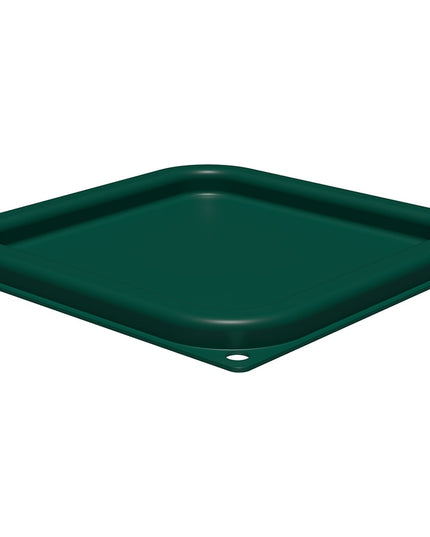 Nắp Carlisle Cho Hộp Đựng Thực Phẩm Vuông 1.9 đến 3.8 lít - Polyethylene, Xanh Rừng (1197008)