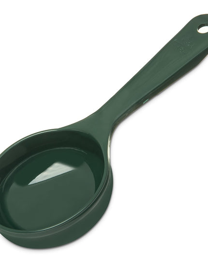 Thìa Chia Phần Đặc Carlisle 492808 118 ml Đáy Phẳng Nhựa Xanh Rừng