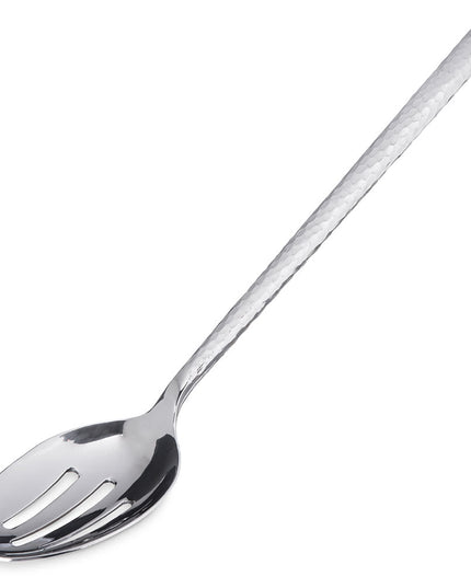 Thìa Phục Vụ Có Rãnh Carlisle 60201 Terra 30.5 cm Thép Không Gỉ Dập Vân