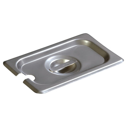 Nắp Khay Hấp Carlisle Cỡ 1/9 Có Rãnh Thép Không Gỉ (607190CS)