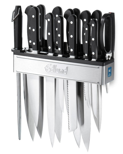 Giá Treo Dao Edlund KR-698 Chèn Chịu Nhiệt: 5 Dao Pháp 1 Dao Phay 4 Dao Nhỏ 1 Dụng Cụ Mài