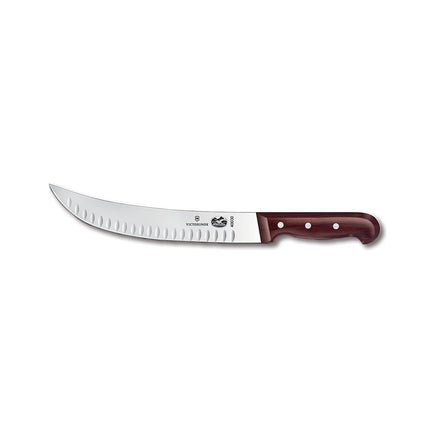 Dao Cimeter Lưỡi Granton Victorinox 5.7320.25 25.4 cm Cán Gỗ Hồng Mộc