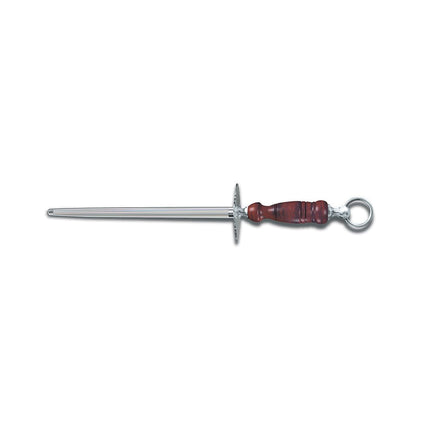 Cây Mài Dao Tròn Victorinox 7.8991.22 25.4 cm Rãnh Thường Vòng Rời Tay Cầm Gỗ Sẫm