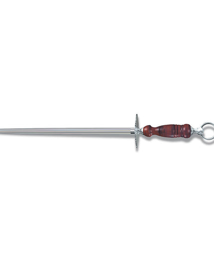 Cây Mài Dao Tròn Victorinox 7.8991.25 35.6 cm Rãnh Thường Vòng Rời Tay Cầm Gỗ Sẫm