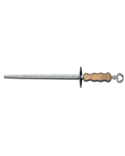 Dụng Cụ Mài Dao Victorinox 7.8991.21 30.5 cm Dạng Tròn Rãnh Xoắn Vòng Rời Tay Cầm Gỗ Sáng