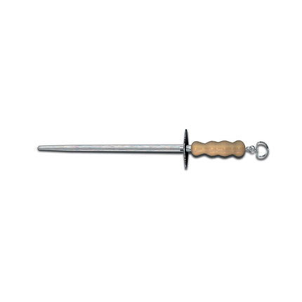 Dụng Cụ Mài Dao Victorinox 7.8991.21 30.5 cm Dạng Tròn Rãnh Xoắn Vòng Rời Tay Cầm Gỗ Sáng