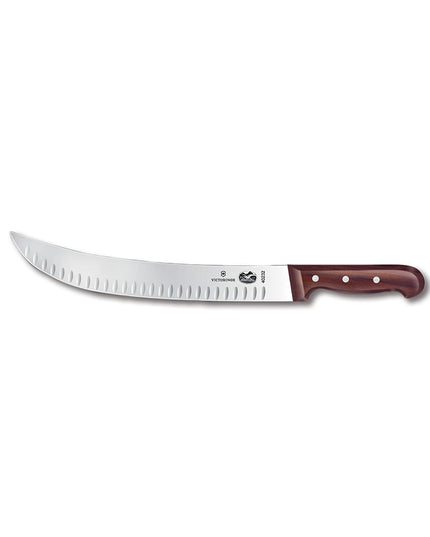 Dao Cimeter Rãnh Granton Victorinox 5.7320.31 Lưỡi 30.5cm Cán Gỗ