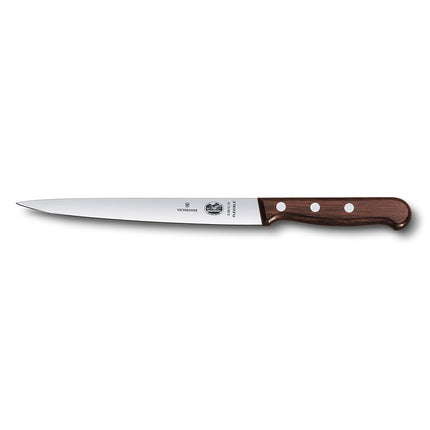 Dao Phi Lê Dẻo Victorinox 5.3810.18 Lưỡi 17.8 cm Cán Gỗ Hồng Mộc