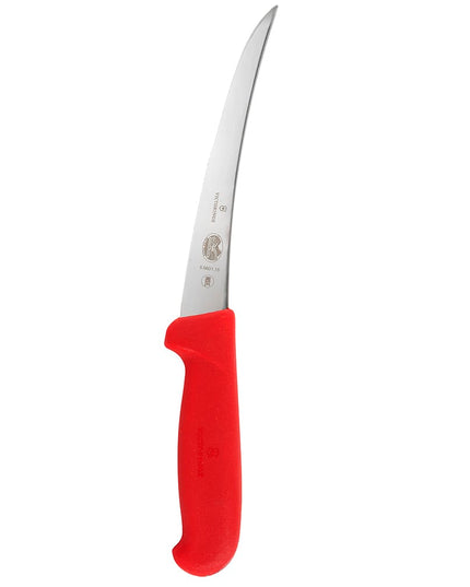 Dao Rọc Xương Cong Bán Cứng Victorinox 5.6601.15 Lưỡi 15.2 cm Cán Fibrox® Pro Đỏ