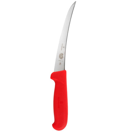 Dao Rọc Xương Cong Bán Cứng Victorinox 5.6601.15 Lưỡi 15.2 cm Cán Fibrox® Pro Đỏ