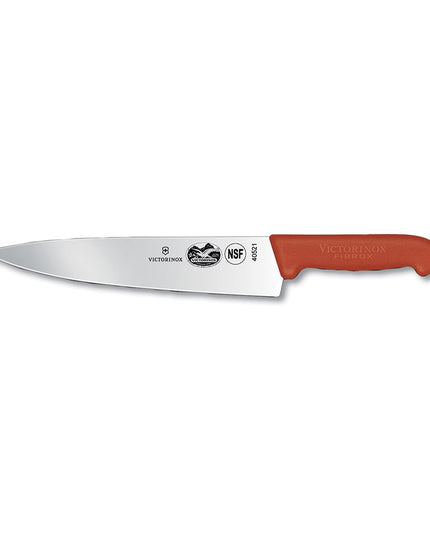 Dao Đầu Bếp Victorinox 5.2001.25 25.4 cm Tay Cầm Fibrox® Pro Đỏ