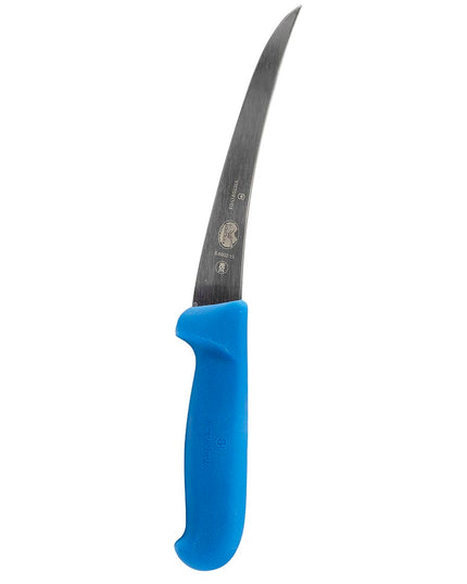 Dao Rọc Xương Victorinox 5.6602.15 Lưỡi Cong Bán Cứng 15.2 cm Cán Fibrox® Pro Màu Xanh