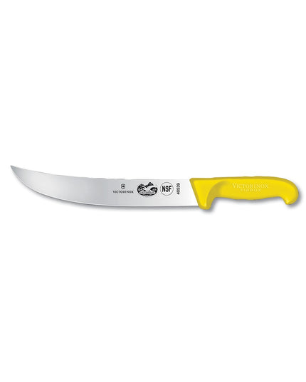Dao Cimeter Cong Victorinox 5.7308.25 Lưỡi 25.4 cm Cán Fibrox® Pro Vàng