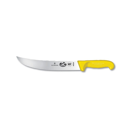 Dao Cimeter Cong Victorinox 5.7308.25 Lưỡi 25.4 cm Cán Fibrox® Pro Vàng