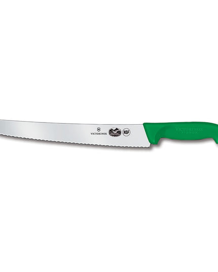 Dao Cắt Bánh Mì Victorinox 5.2934.26 Lưỡi Răng Cưa 26 cm Cán Nylon Fibrox Xanh