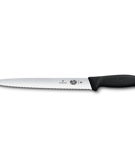 Dao Thái Lát Bán Linh Hoạt Victorinox 5.4433.25 Lưỡi 25.4 cm Tay Cầm Fibrox® Pro Đen