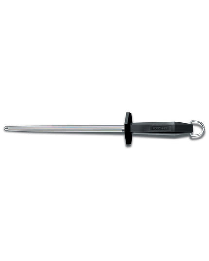 Cây Mài Dao Tròn Victorinox 7.8991.3 25.4 cm Rãnh Mịn Vòng Rời Tay Cầm Đen