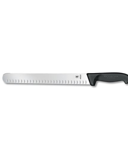 Dao Thái Granton Edge Victorinox 7.6059.13 Lưỡi 25.4 cm Cán Polypropylene Đen