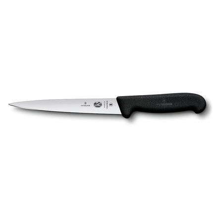 Dao Phi Lê Cứng Victorinox 5.3703.18 17.8 cm Tay Cầm Fibrox® Pro Đen