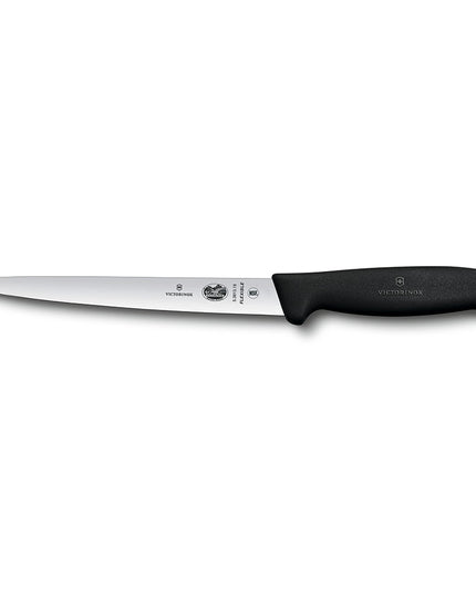 Dao Phi Lê Dẻo Victorinox 5.3813.18-X1 Lưỡi 17.8 cm Cán Fibrox® Pro Đen