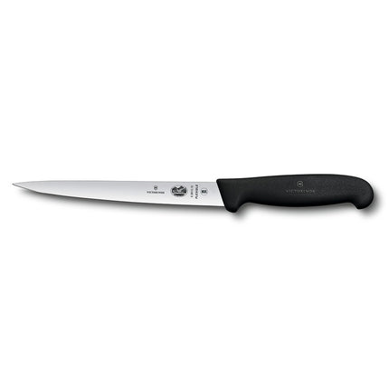Dao Phi Lê Dẻo Victorinox 5.3813.18-X1 Lưỡi 17.8 cm Cán Fibrox® Pro Đen