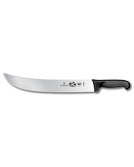 Dao Cimeter Cong Victorinox 5.7303.36 Lưỡi 35.6 cm Cán Fibrox Pro Đen