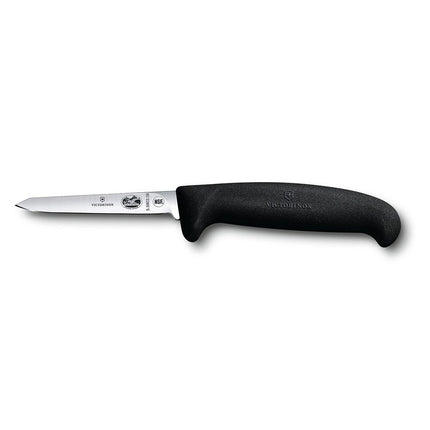 Dao Mổ Gia Cầm Đầu Xiên Victorinox 5.5903.08 Lưỡi 7.6 cm Cán Fibrox® Pro Đen