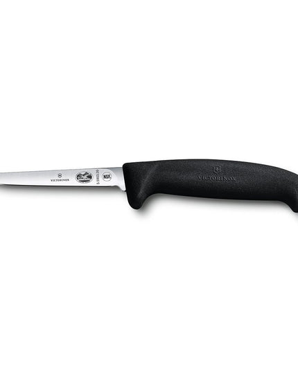 Dao Làm Thịt Gia Cầm Thẳng Victorinox 5.5903.09 Lưỡi 9.5 cm Cán Fibrox® Pro Đen