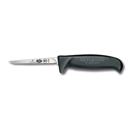 Dao Thẳng Làm Thịt Gia Cầm Victorinox 5.5903.09M Lưỡi 9.5 cm Cán Fibrox® Pro Đen