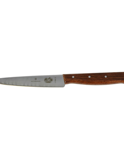 Dao Gọt Victorinox 5.2000.12-X2 Lưỡi 12.1 cm, Tay Cầm Gỗ Hồng Mộc