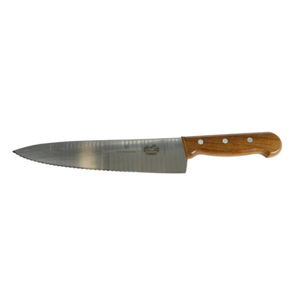 Dao Đầu Bếp Lưỡi Lượn Sóng/Thẳng Victorinox 5.2030.25-X1 25.4 cm Tay Cầm Gỗ